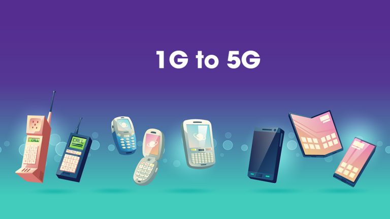 1G to 5G