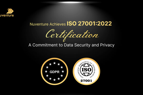 Nuventure Achieves ISO 27001:2022 Certification: A Commitment to Data Security and Privacy