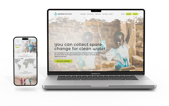 Web app development for a global fundraising platform with secure payments and interactive campaign mapping